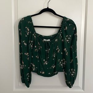 Abercrombie & Fitch Smocked Top